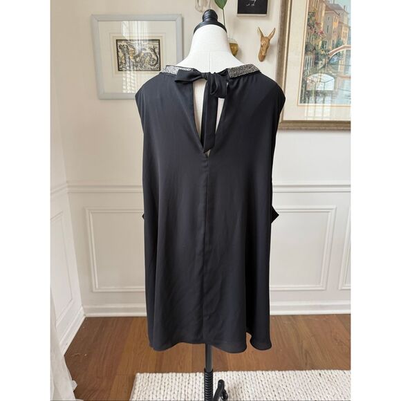 NWT Torrid Sleeveless Georgette Embellished Choker Tank Top $50 5X 5 - Picture 5 of 7